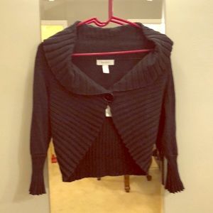 Dress barn Black Shrug